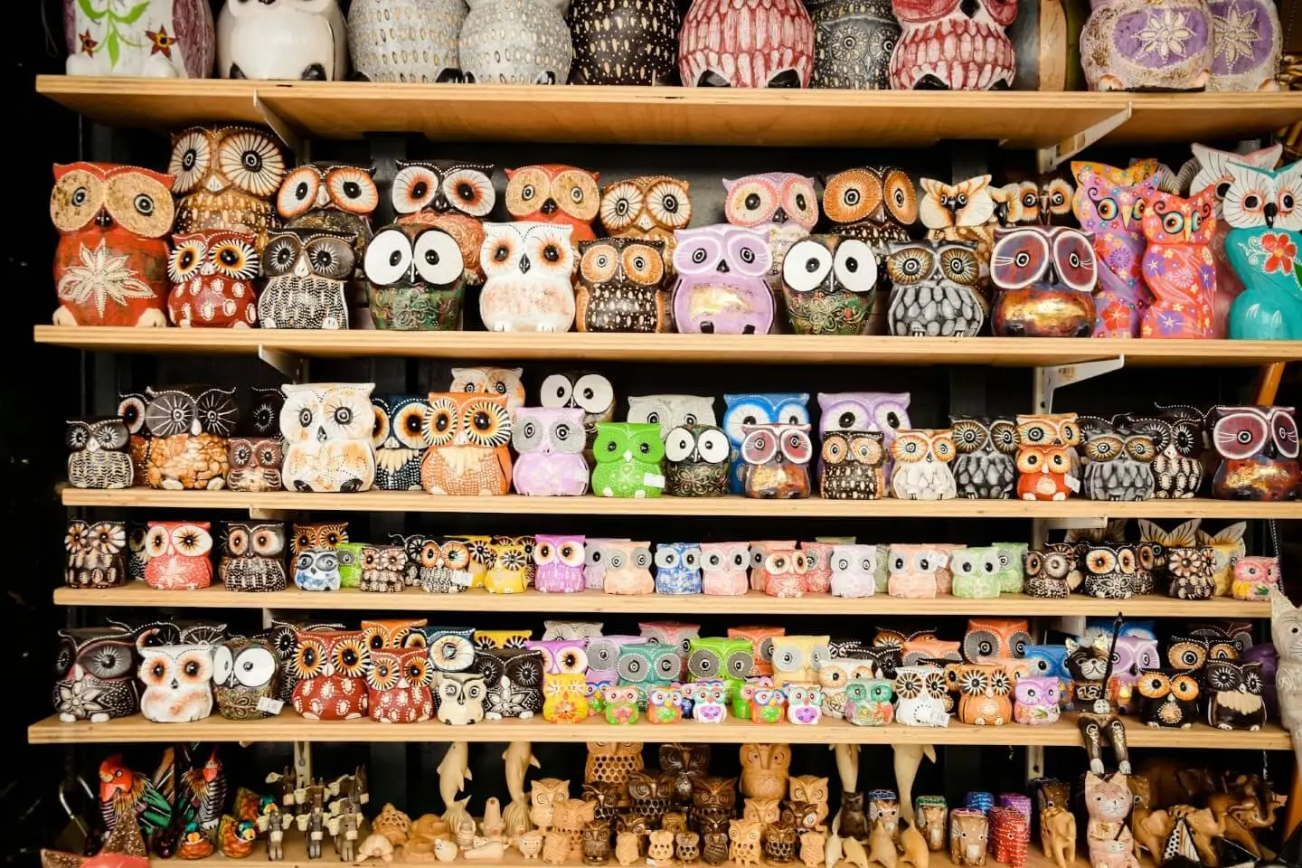 owl dolls stacked